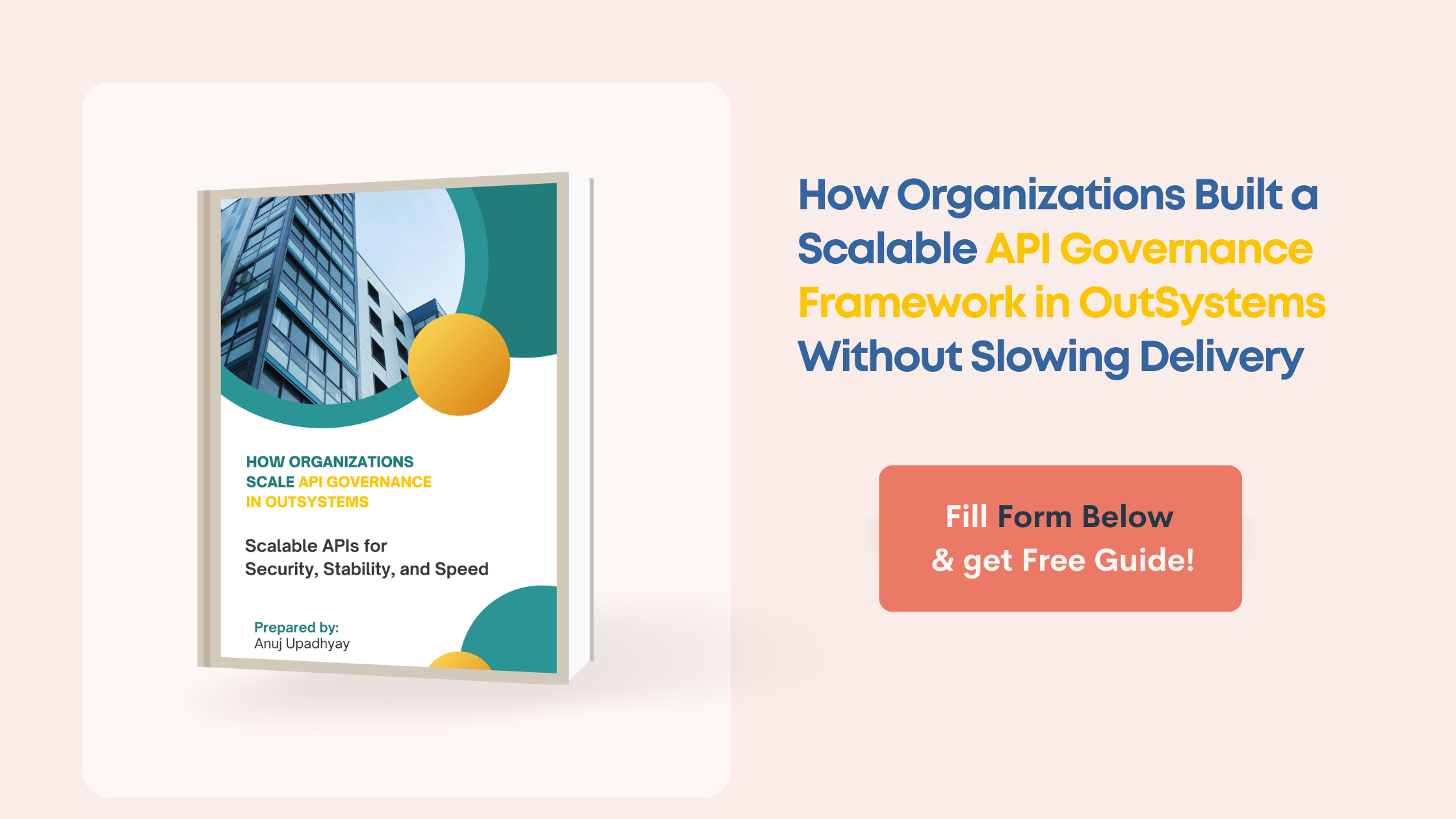 - A practical framework to govern APIs in growing OutSystems programs<br />
- How to avoid duplicate APIs and unstable integrations<br />
- A simple federated governance model that supports speed and control<br />
- Best practices for API security, standards, and ownership<br />
- A step-by-step approach to introduce governance without disruption